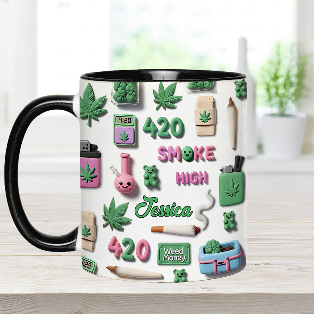 Stoner Chic - Personalized Weed Accent Mug
