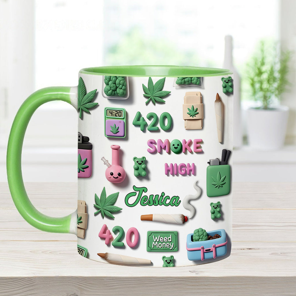 Stoner Chic - Personalized Weed Accent Mug