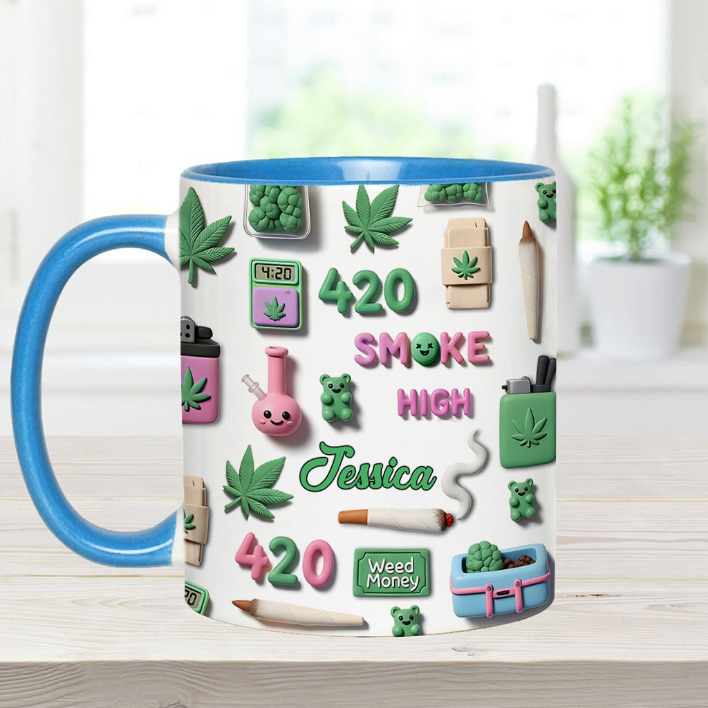 Stoner Chic - Personalized Weed Accent Mug