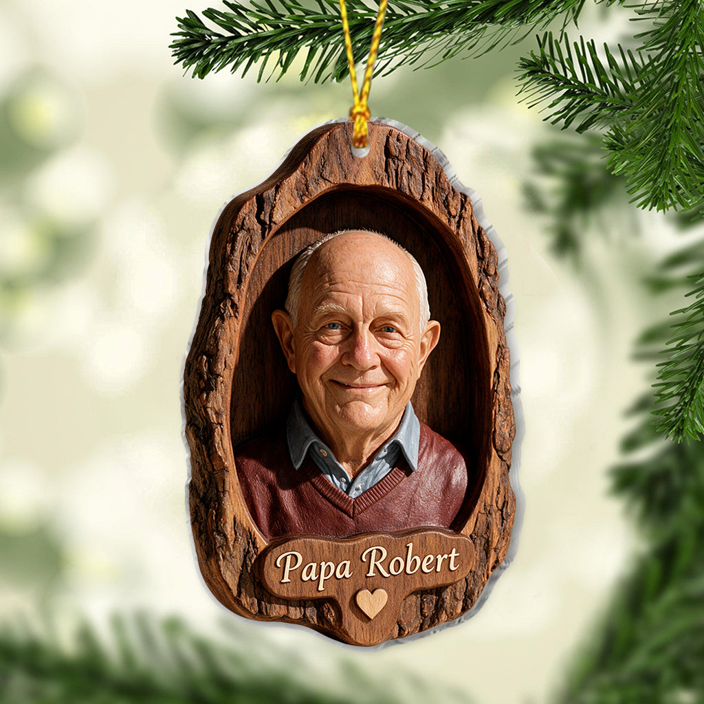 Sympathy Gift For Family - Your Love Remains - Personalized Memorial Ornament
