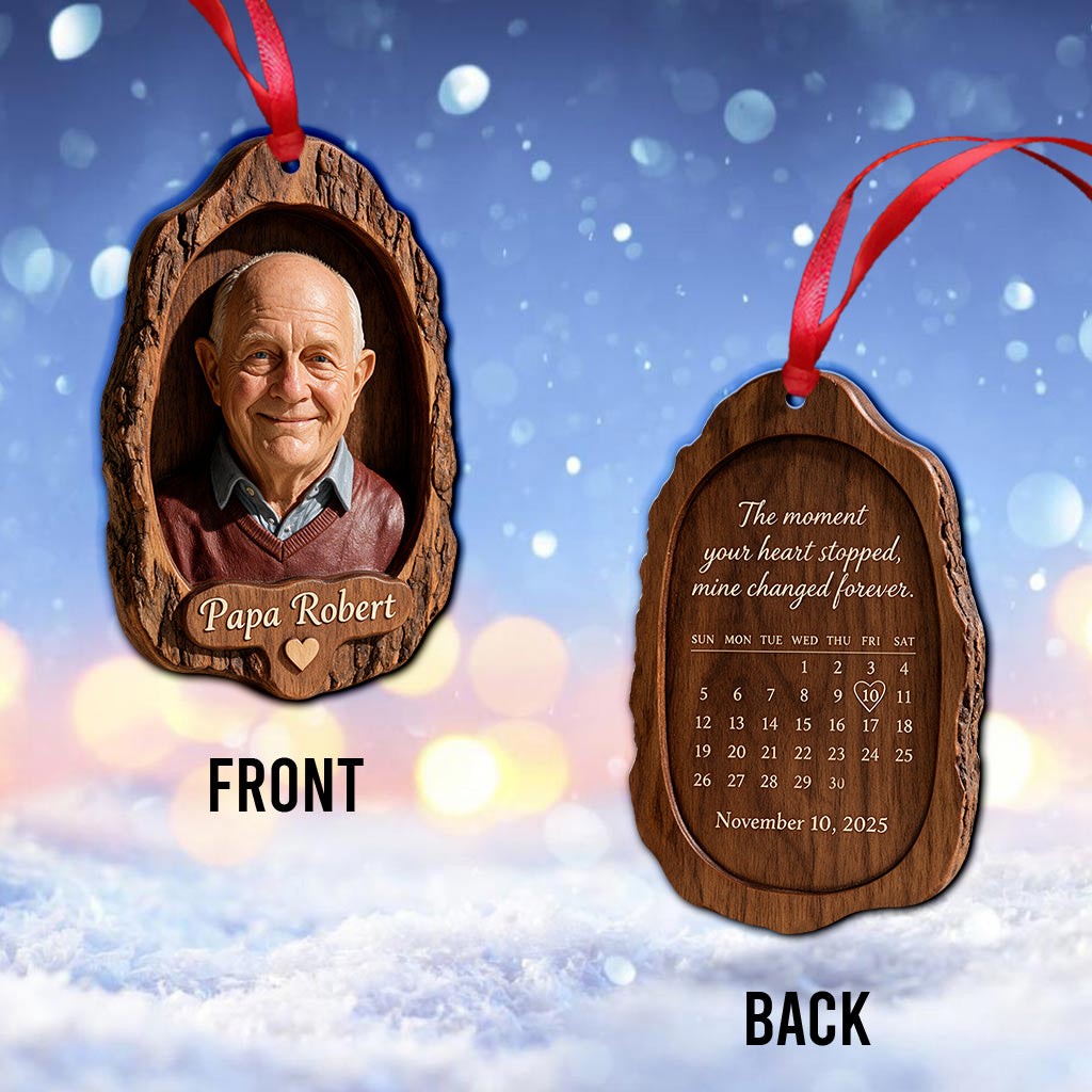 Sympathy Gift For Family - Your Love Remains - Personalized Memorial Ornament