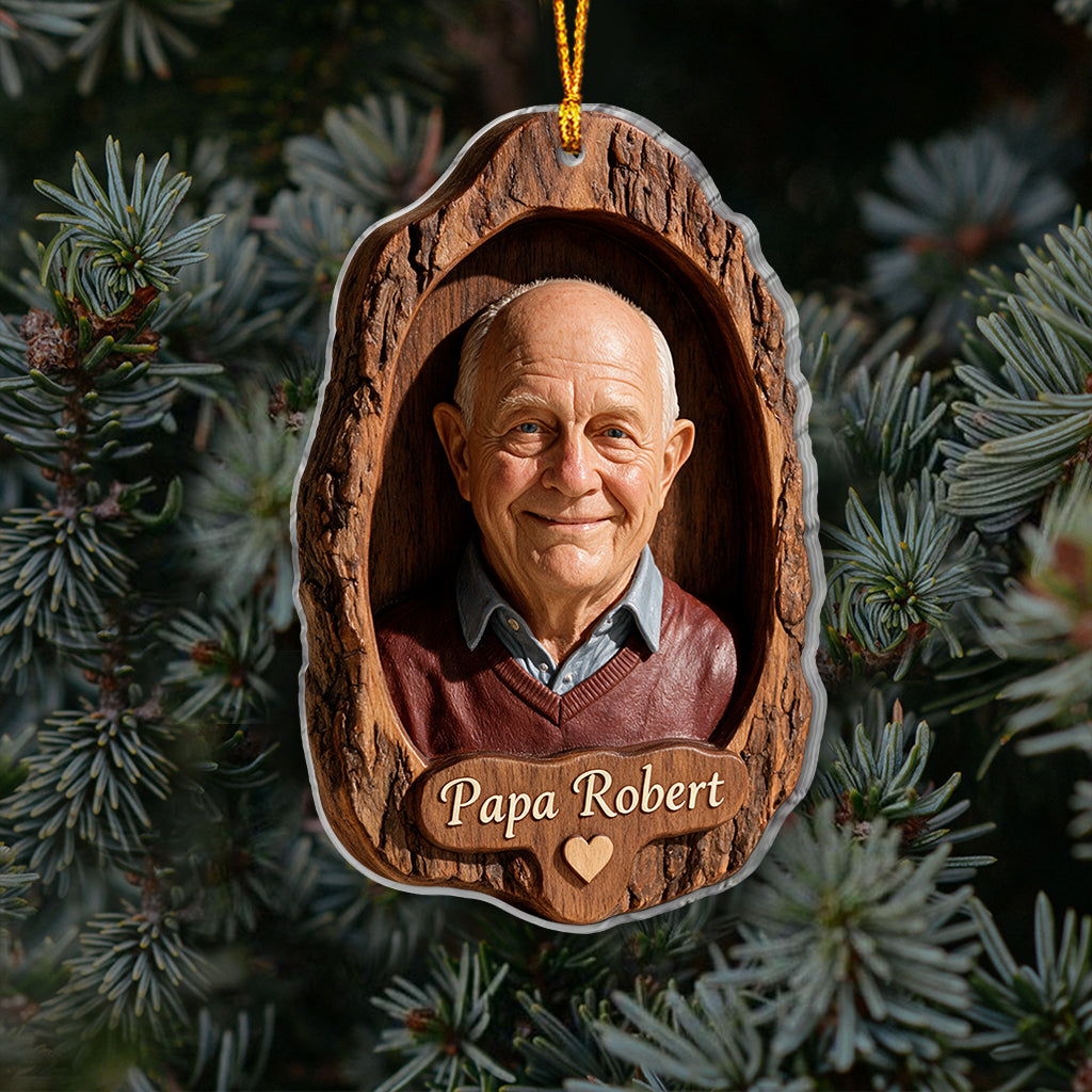 Sympathy Gift For Family - Your Love Remains - Personalized Memorial Ornament