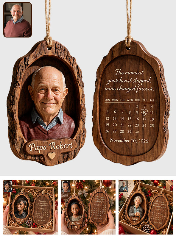 Sympathy Gift For Family - Your Love Remains - Personalized Memorial Ornament