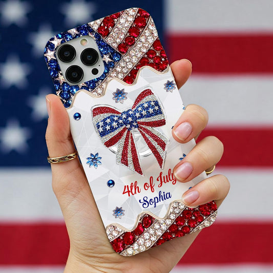 Independence Day - Personalized Independence Day/ 4th of July Full Print Phone Case & Phone Grip