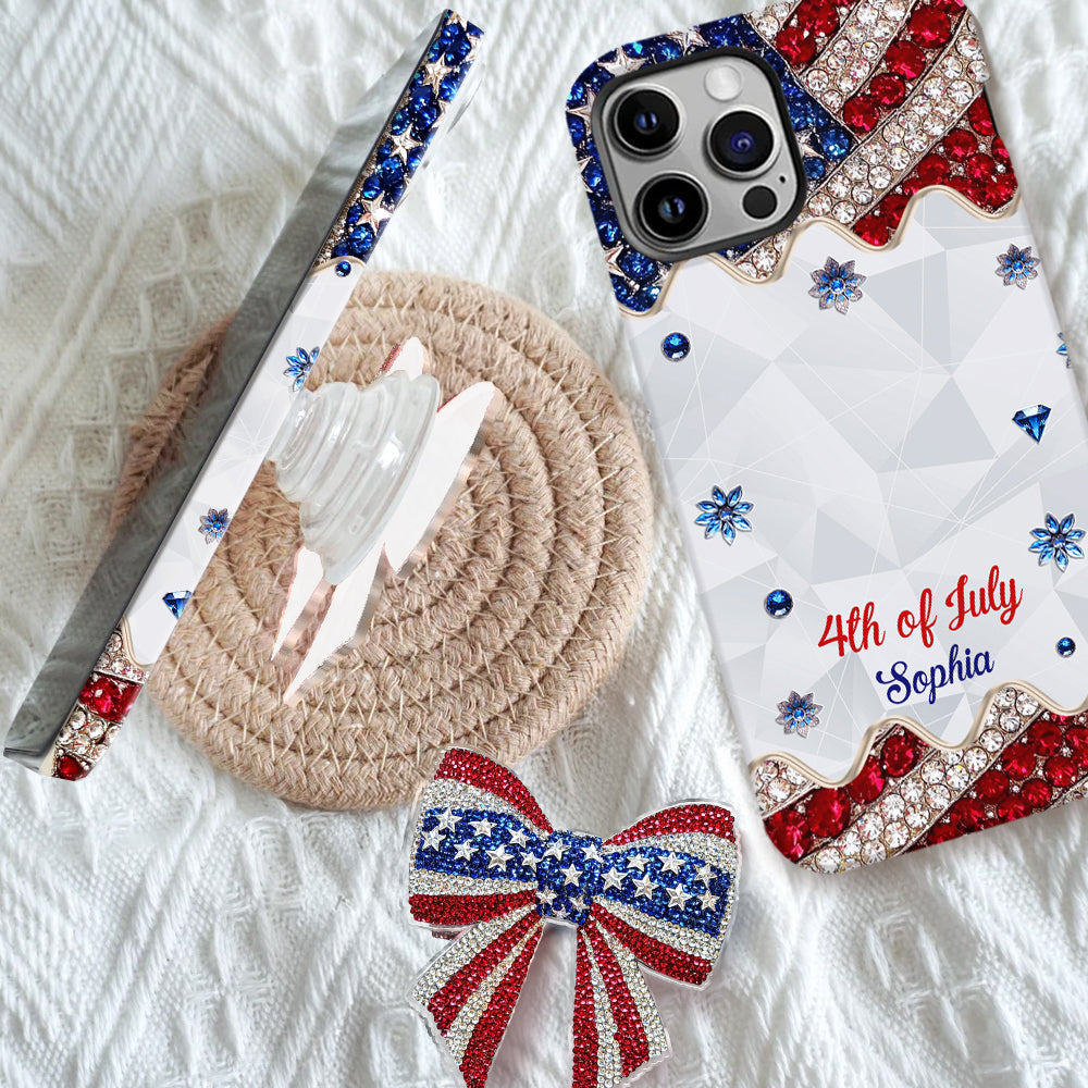 Independence Day - Personalized Independence Day/ 4th of July Full Print Phone Case & Phone Grip