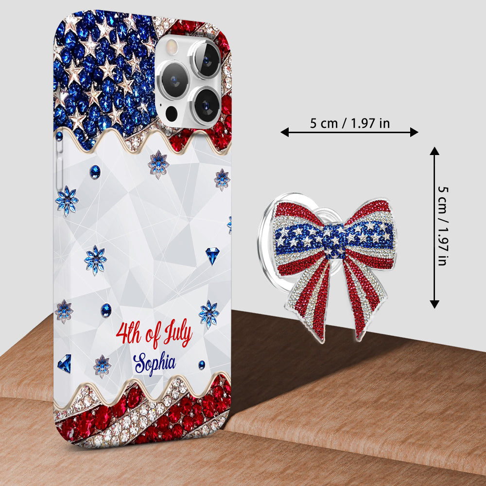 Independence Day - Personalized Independence Day/ 4th of July Full Print Phone Case & Phone Grip