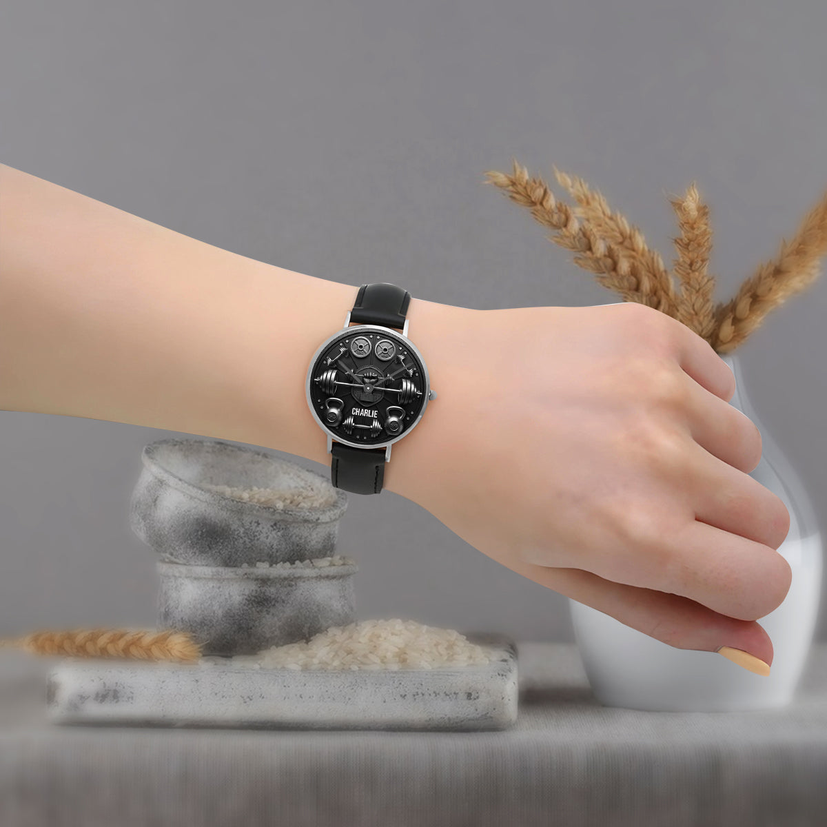 No Pain No Gain - Personalized Fitness Hand Watch