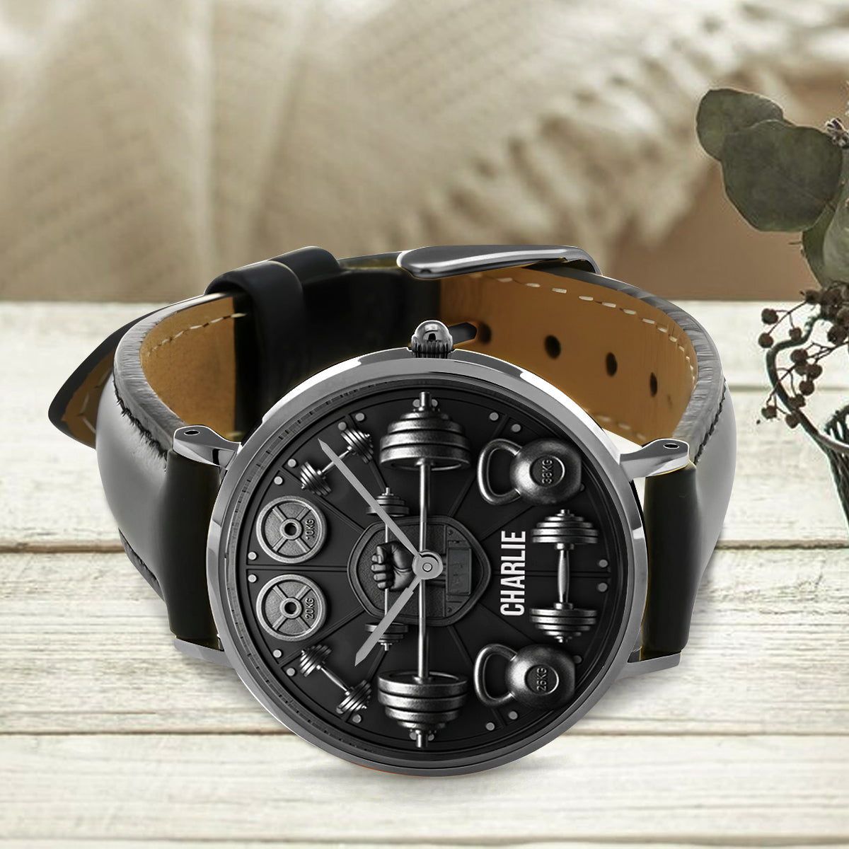 No Pain No Gain - Personalized Fitness Hand Watch