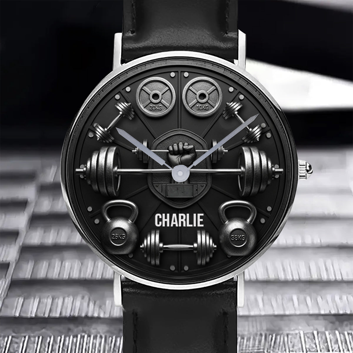 No Pain No Gain - Personalized Fitness Hand Watch