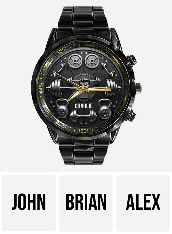 No Pain No Gain - Personalized Fitness Hand Watch