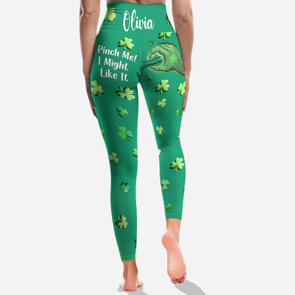 Funny St. Patrick’s Day - Personalized Saint Patrick's Day Leggings