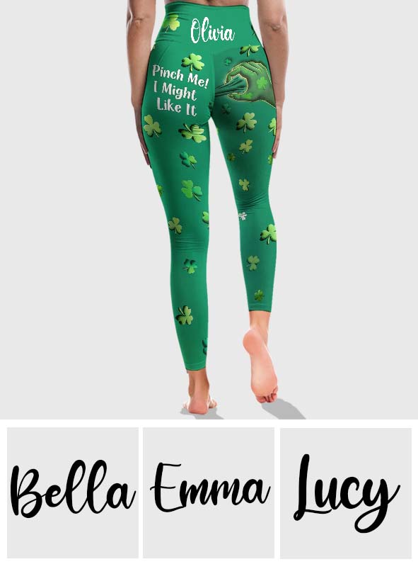 Funny St. Patrick’s Day - Personalized Saint Patrick's Day Leggings