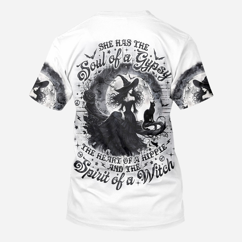 Spirit Of A Witch - Personalized Witch All Over Shirt