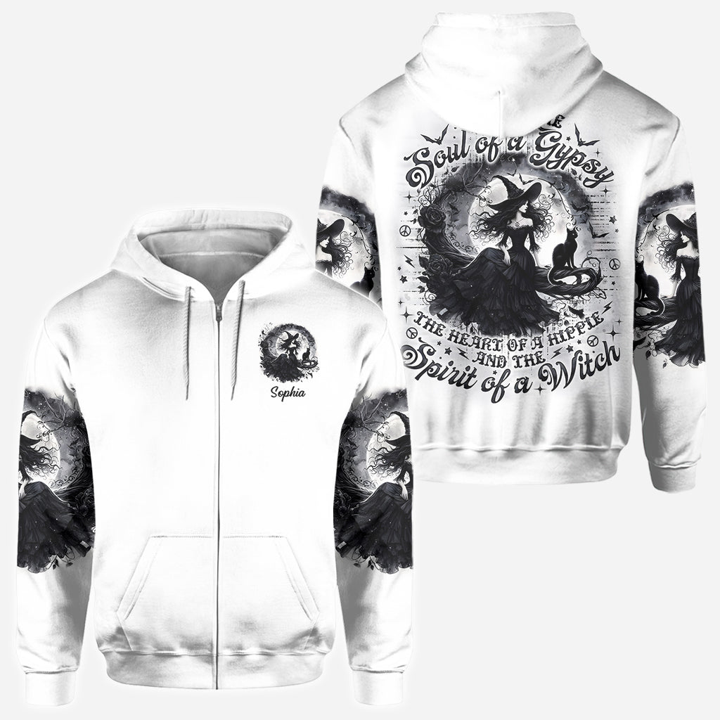 Spirit Of A Witch - Personalized Witch All Over Shirt