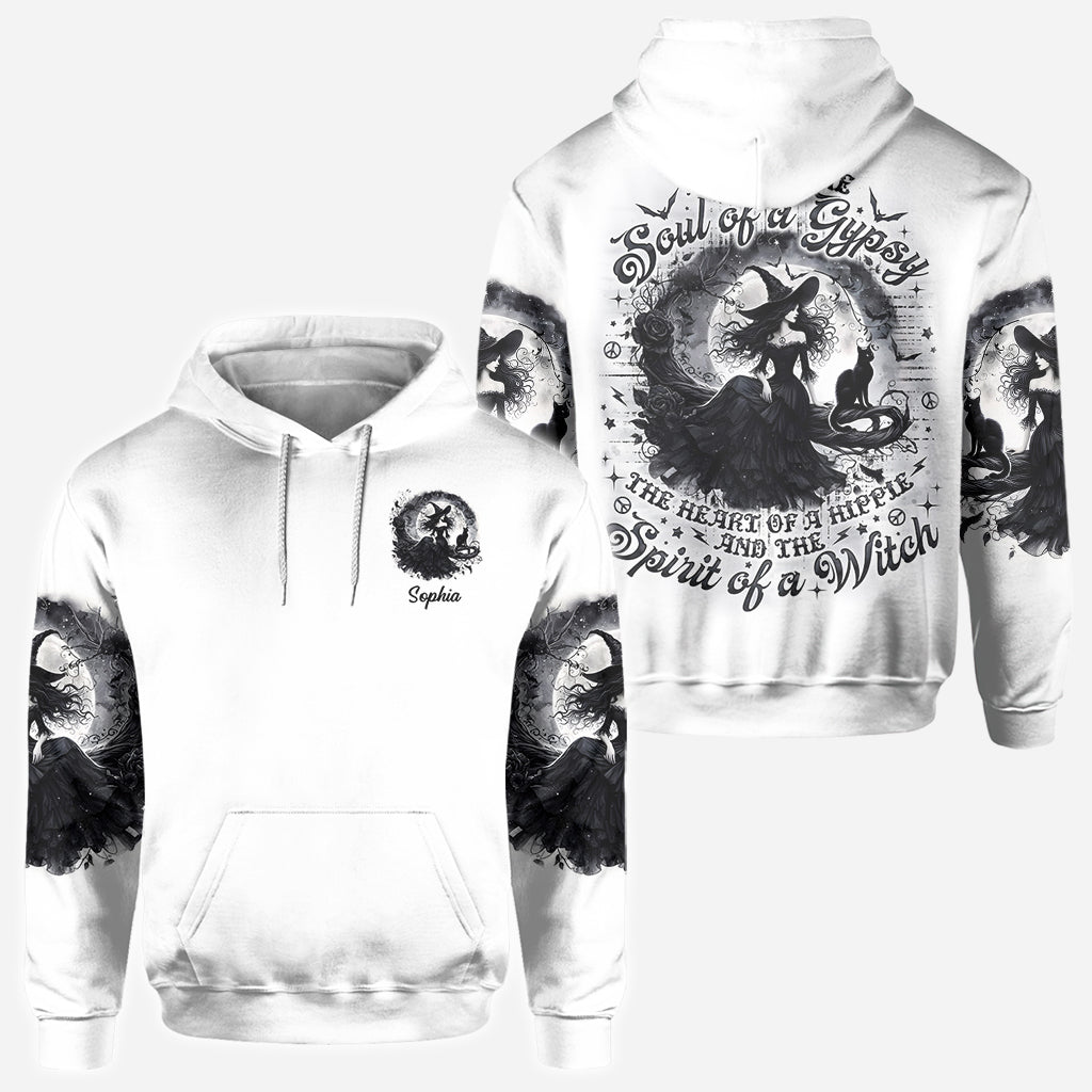 Spirit Of A Witch - Personalized Witch All Over Shirt