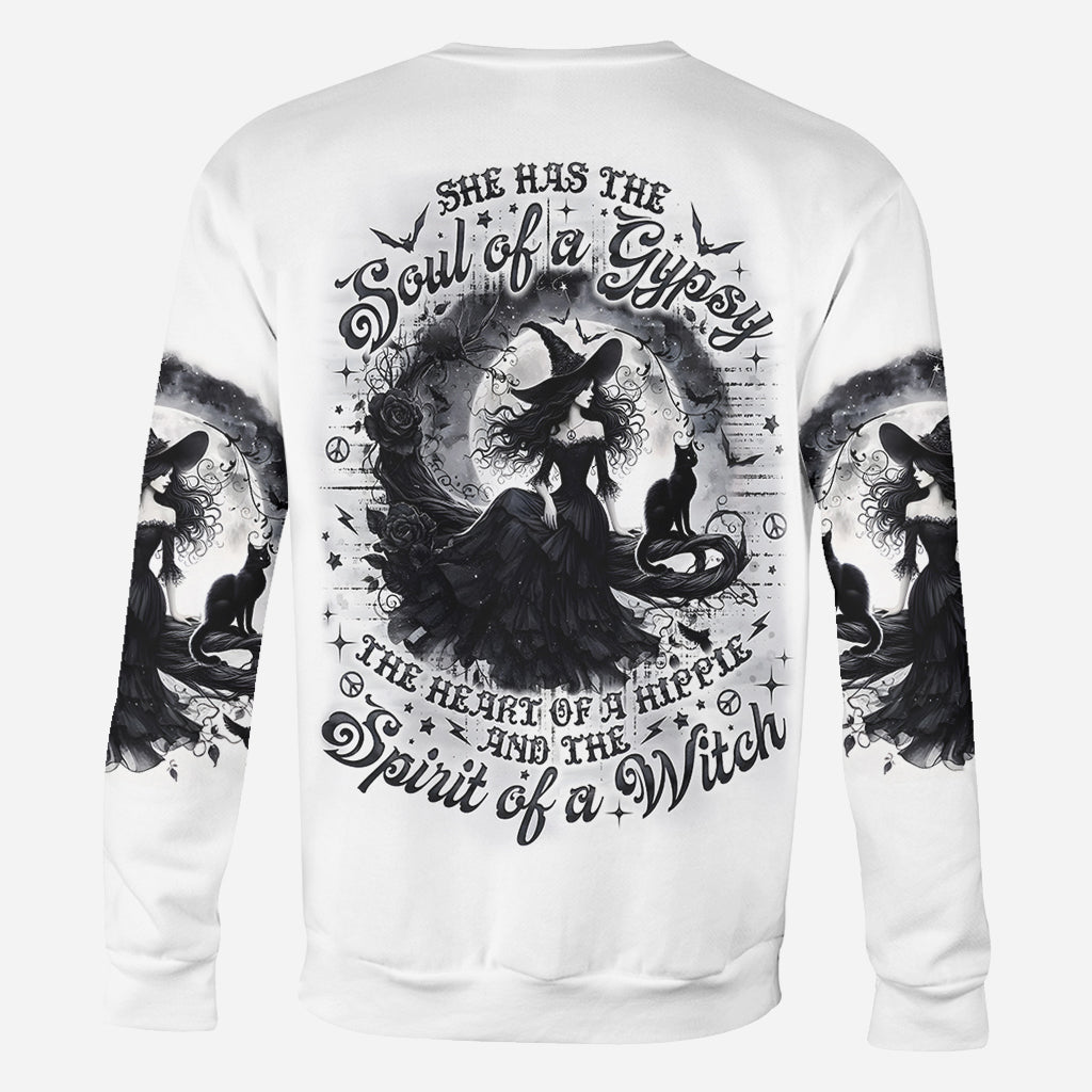 Spirit Of A Witch - Personalized Witch All Over Shirt