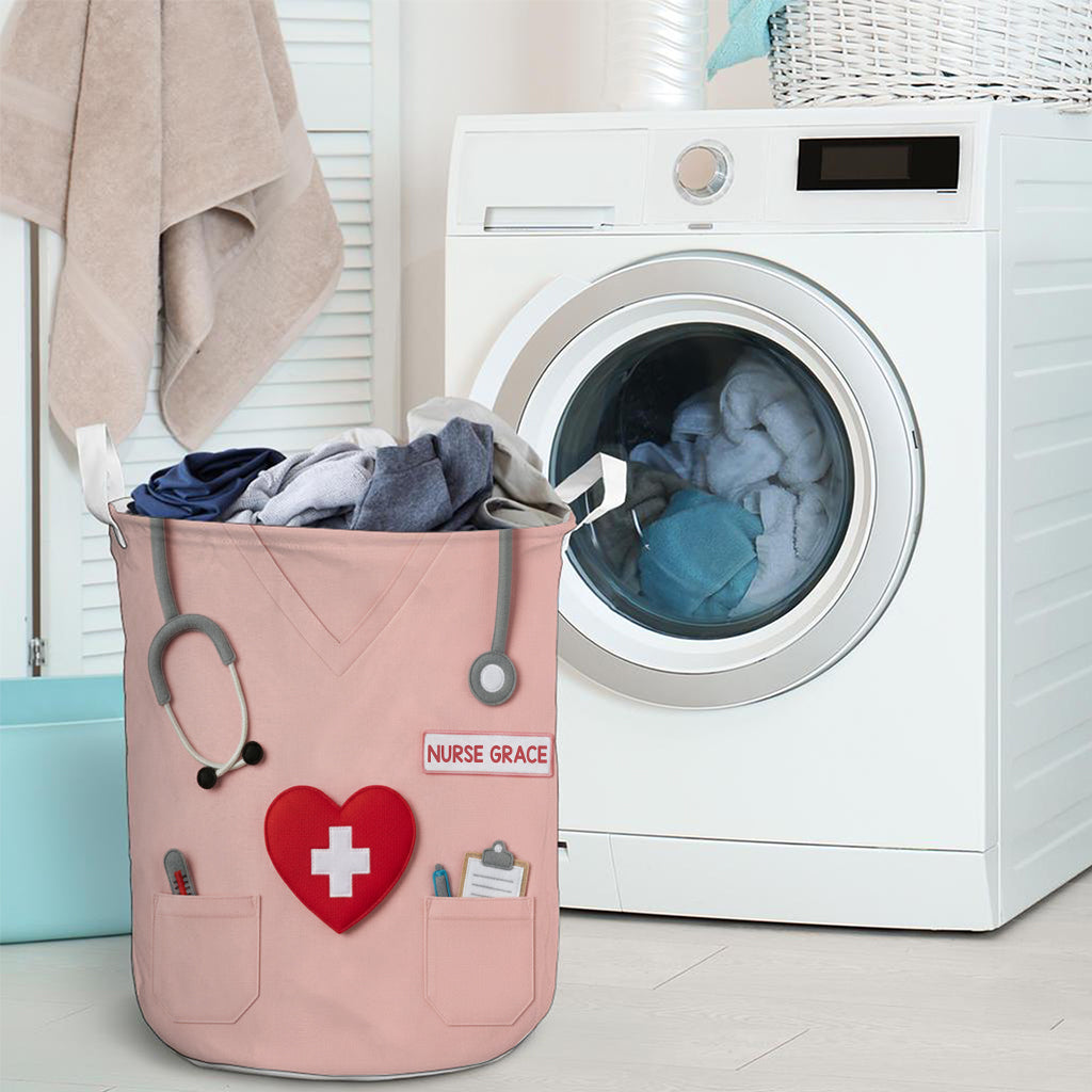 Medical Scrubs - Personalized Nurse Storage Basket