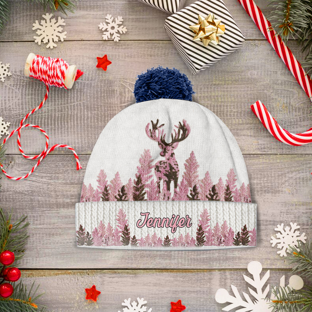 Country Girl - Personalized Hunting Beanie Hat