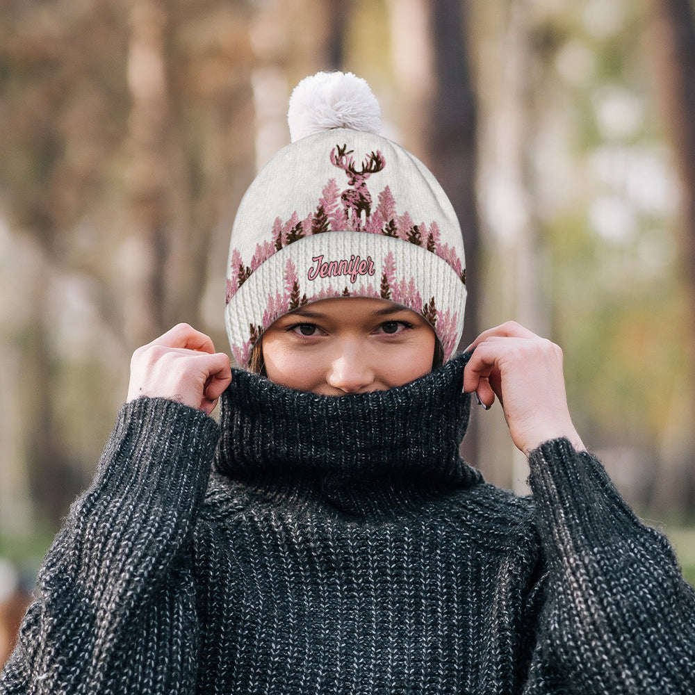 Country Girl - Personalized Hunting Beanie Hat