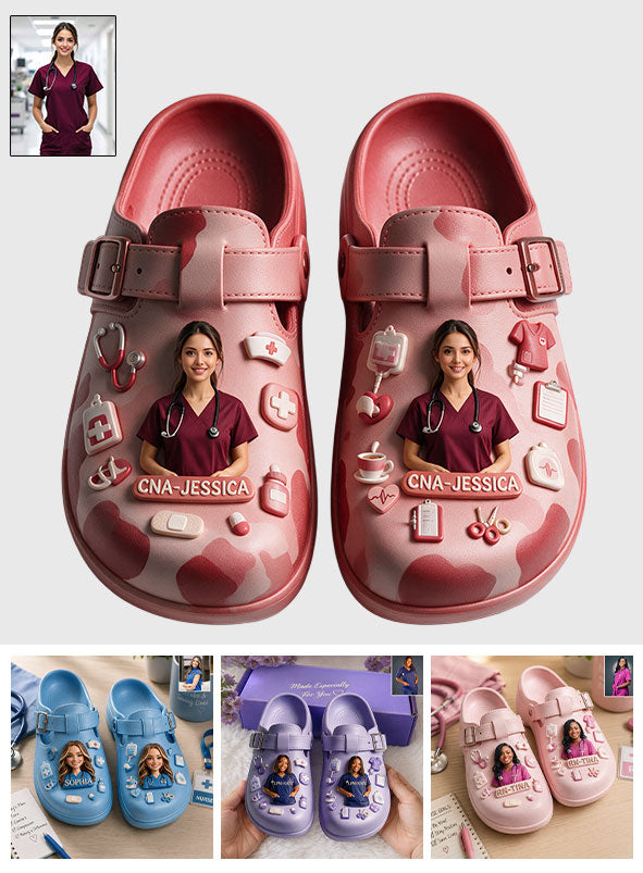 Nurse Life - Personalized Nurse Clogs With Arch Support