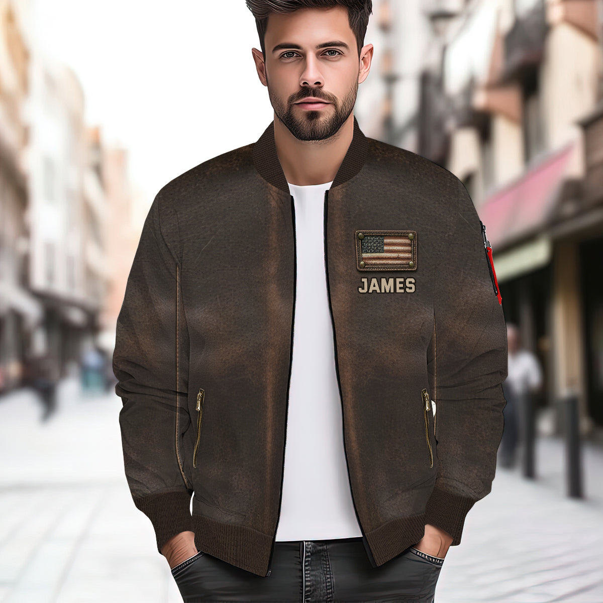 Old Biker Club - Personalized Biker Bomber Jacket