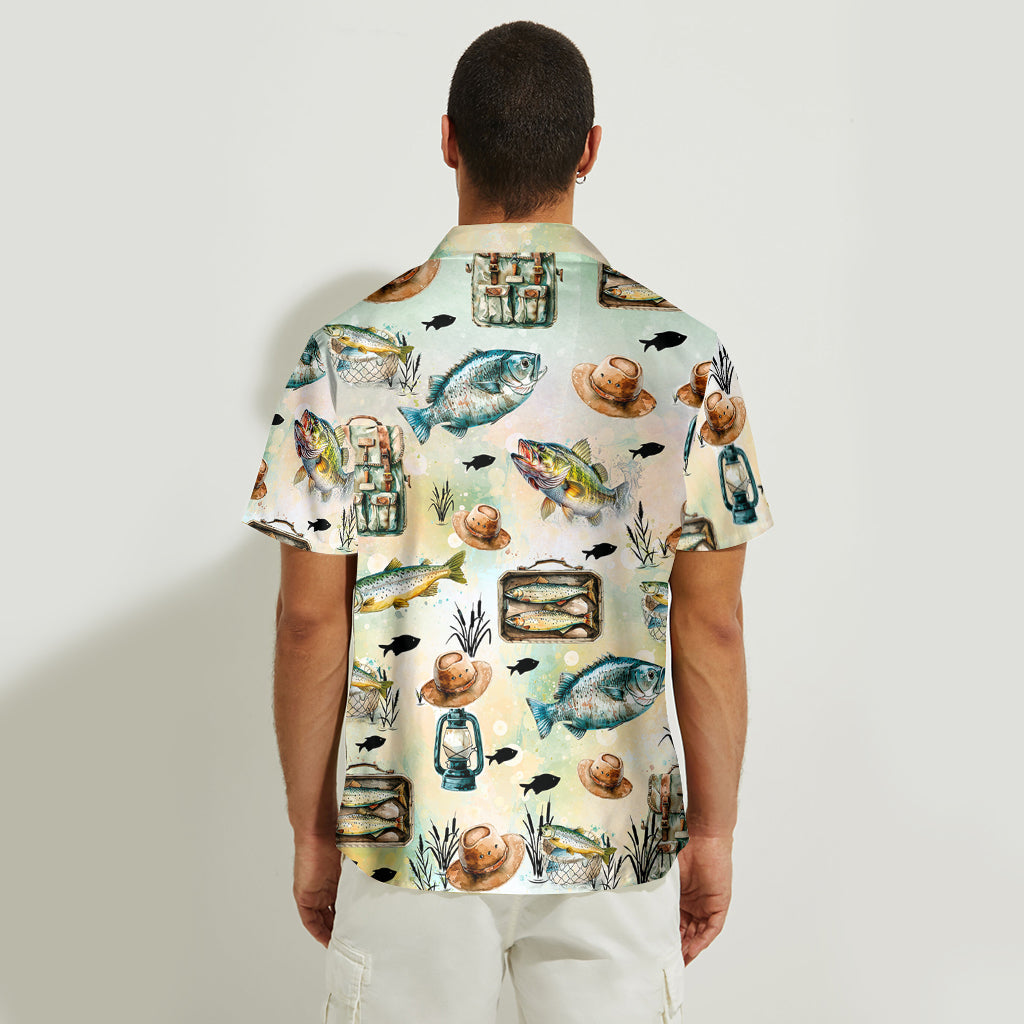 Fishing Dad - Personalized Fishing Hawaiian Shirt