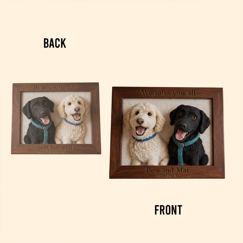 You Left Paw Prints On Our Hearts - Personalized Dog Custom Shaped Acrylic Plaque