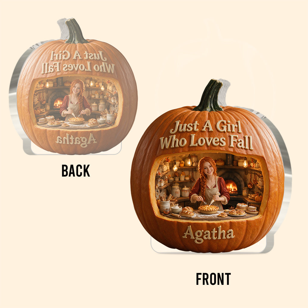 It's Fall Y'all - Personalized Baking Custom Shaped Acrylic Plaque