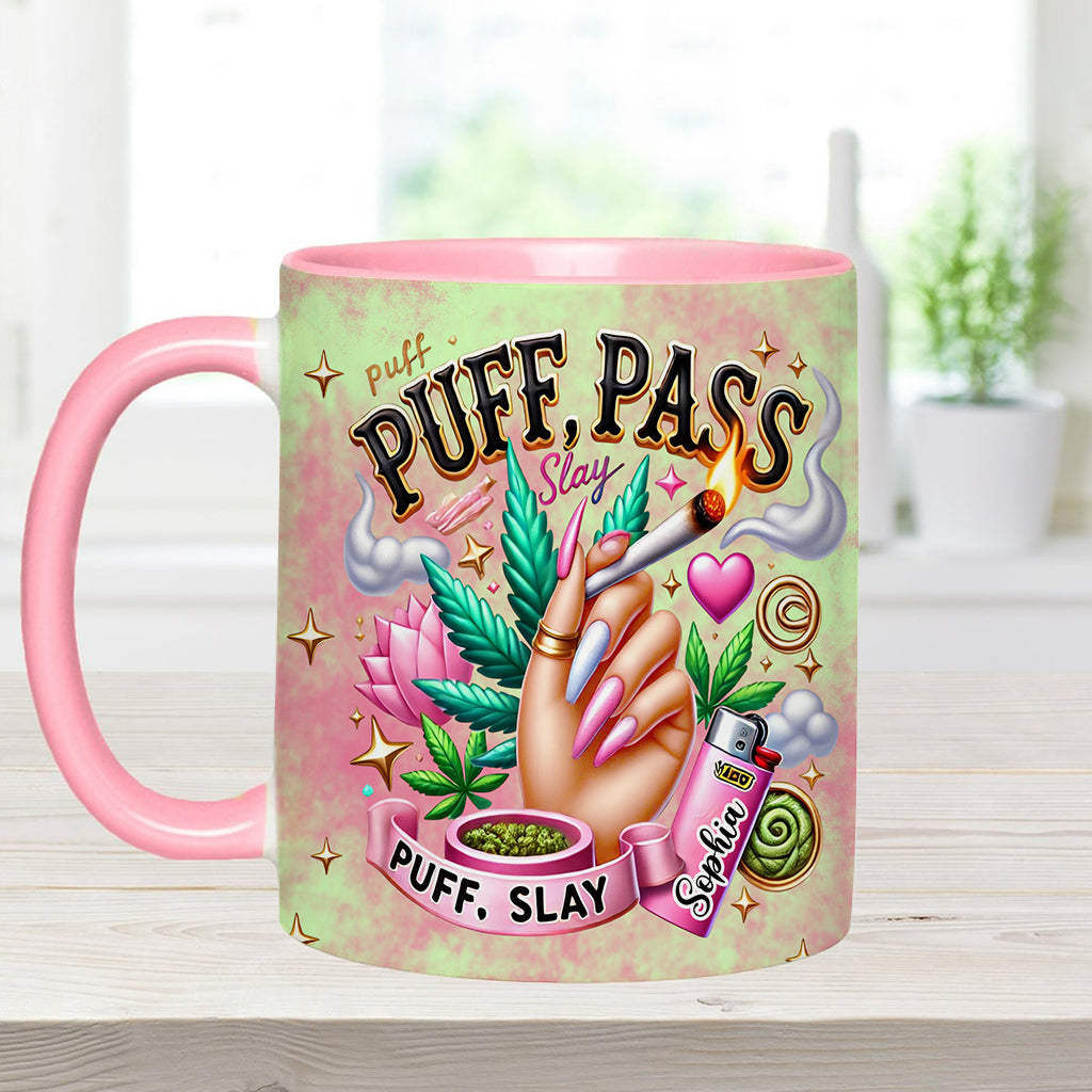 Stoner Chic - Personalized Weed Accent Mug