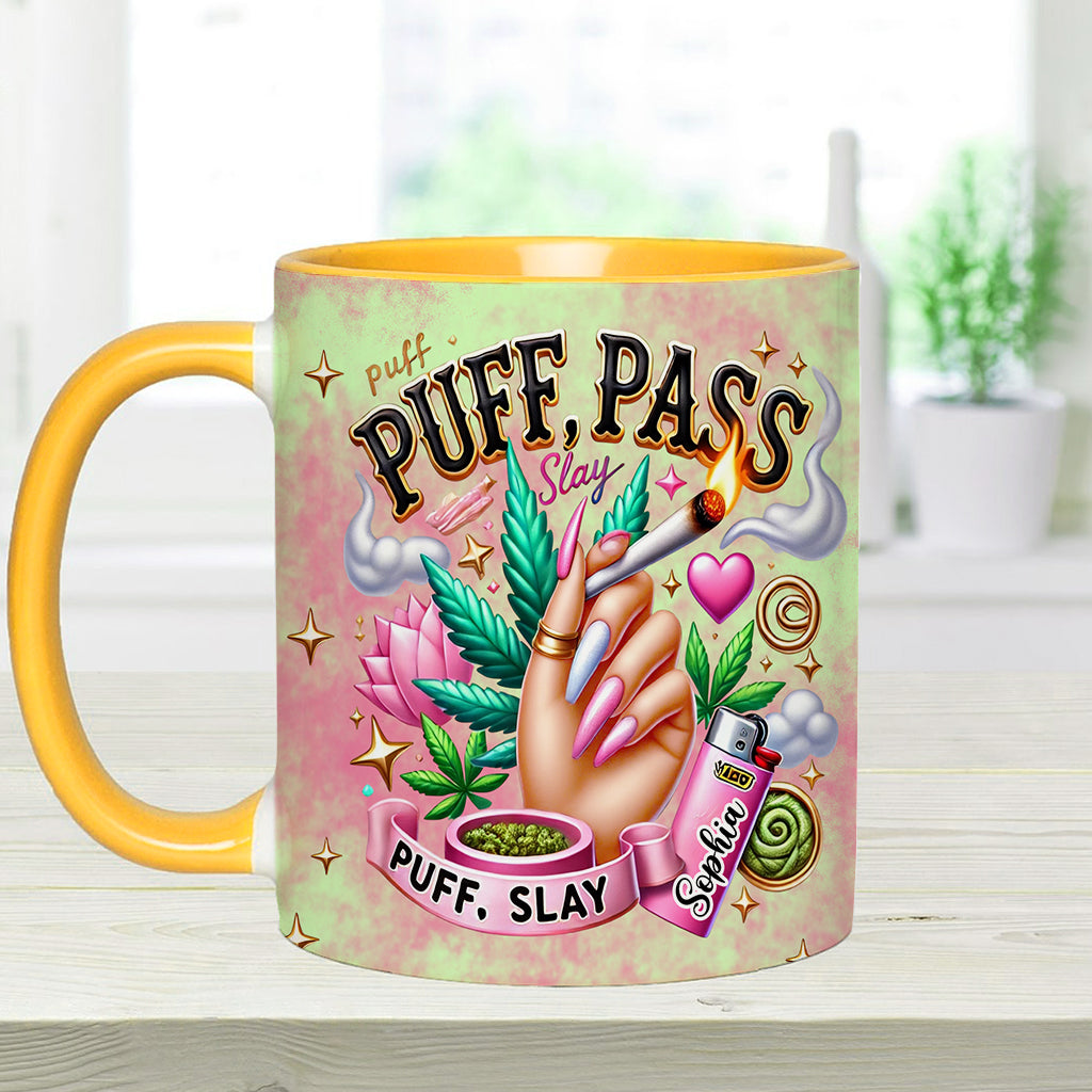 Stoner Chic - Personalized Weed Accent Mug