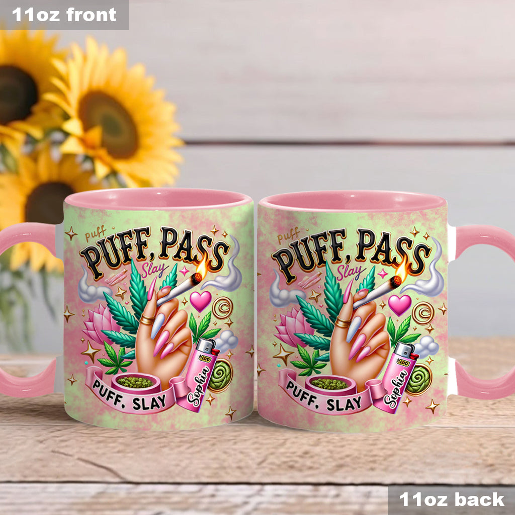 Stoner Chic - Personalized Weed Accent Mug