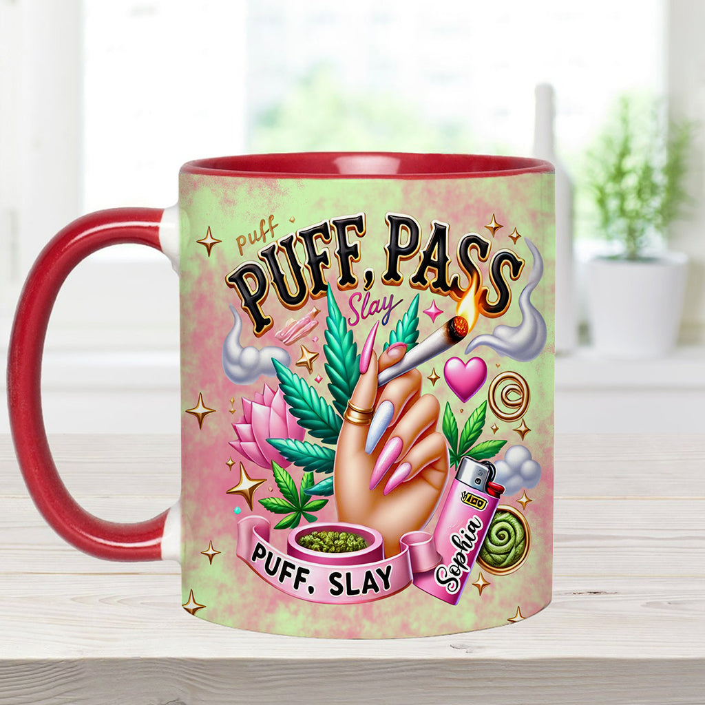 Stoner Chic - Personalized Weed Accent Mug