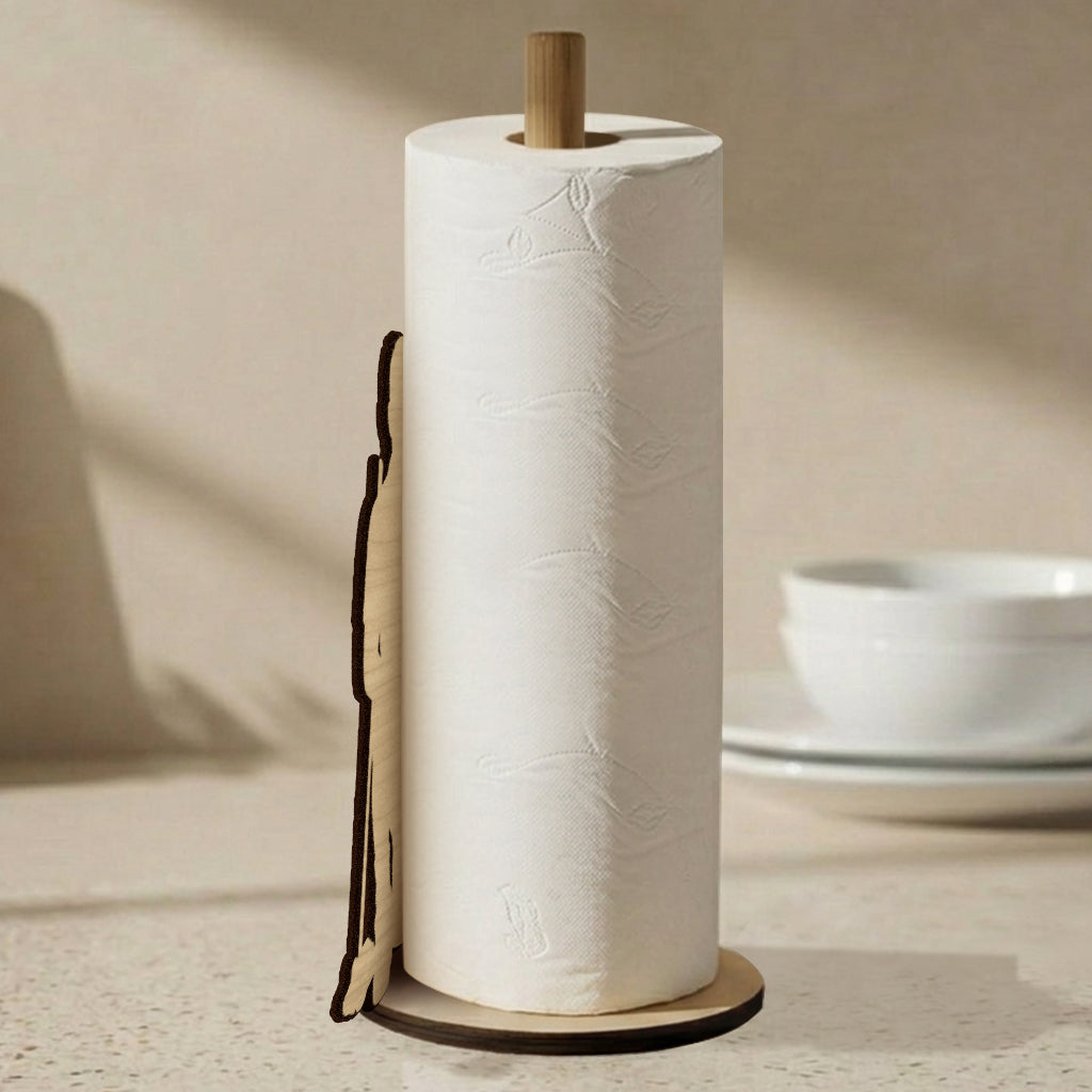 The Only Hole I'm Playing Today - Personalized Golf Paper Towel Stand