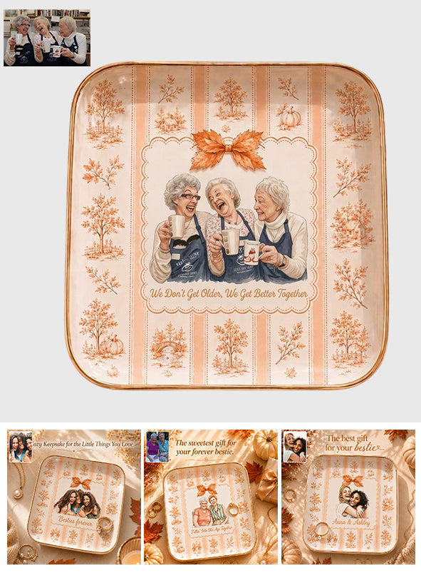 Bestie Gifts - Personalized Bestie Fully Printed Jewelry Dish