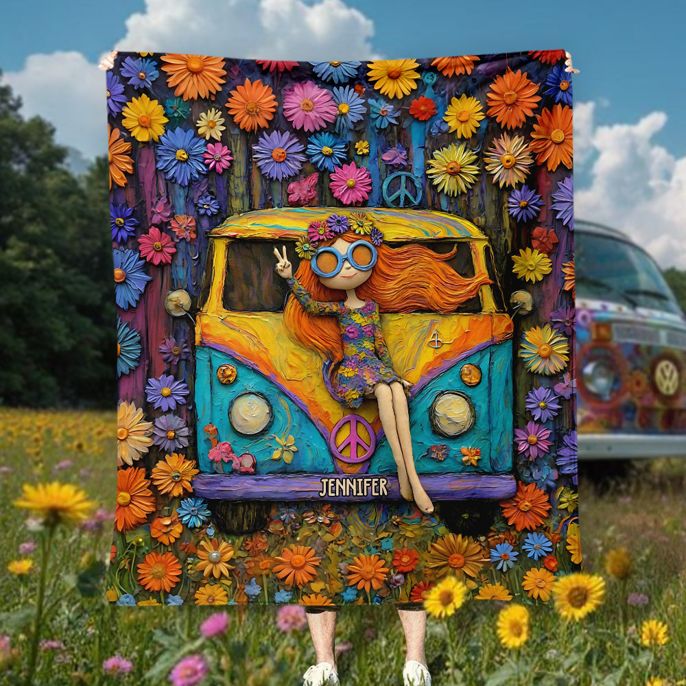 Hippie Souls - Personalized Hippie Blanket