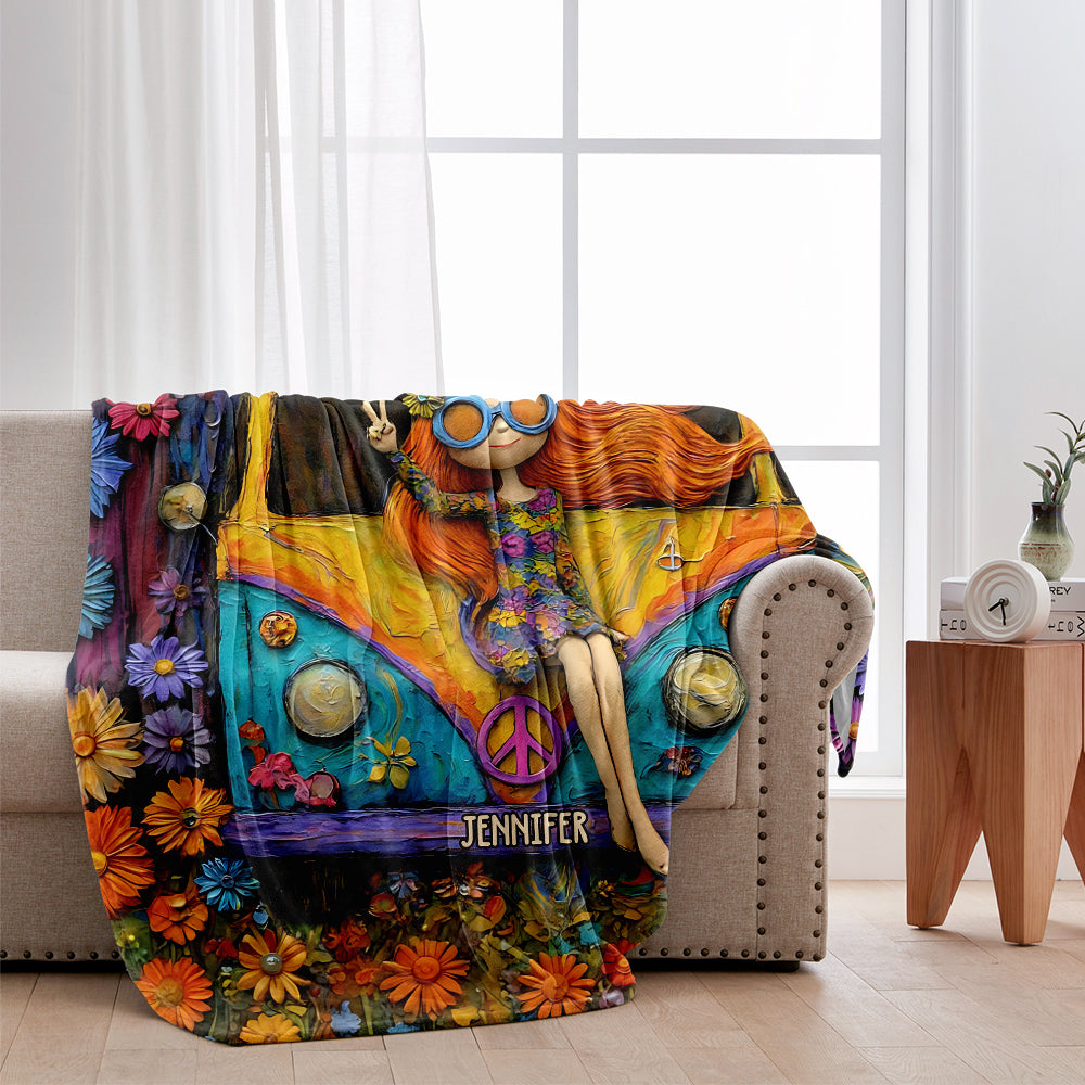 Hippie Souls - Personalized Hippie Blanket