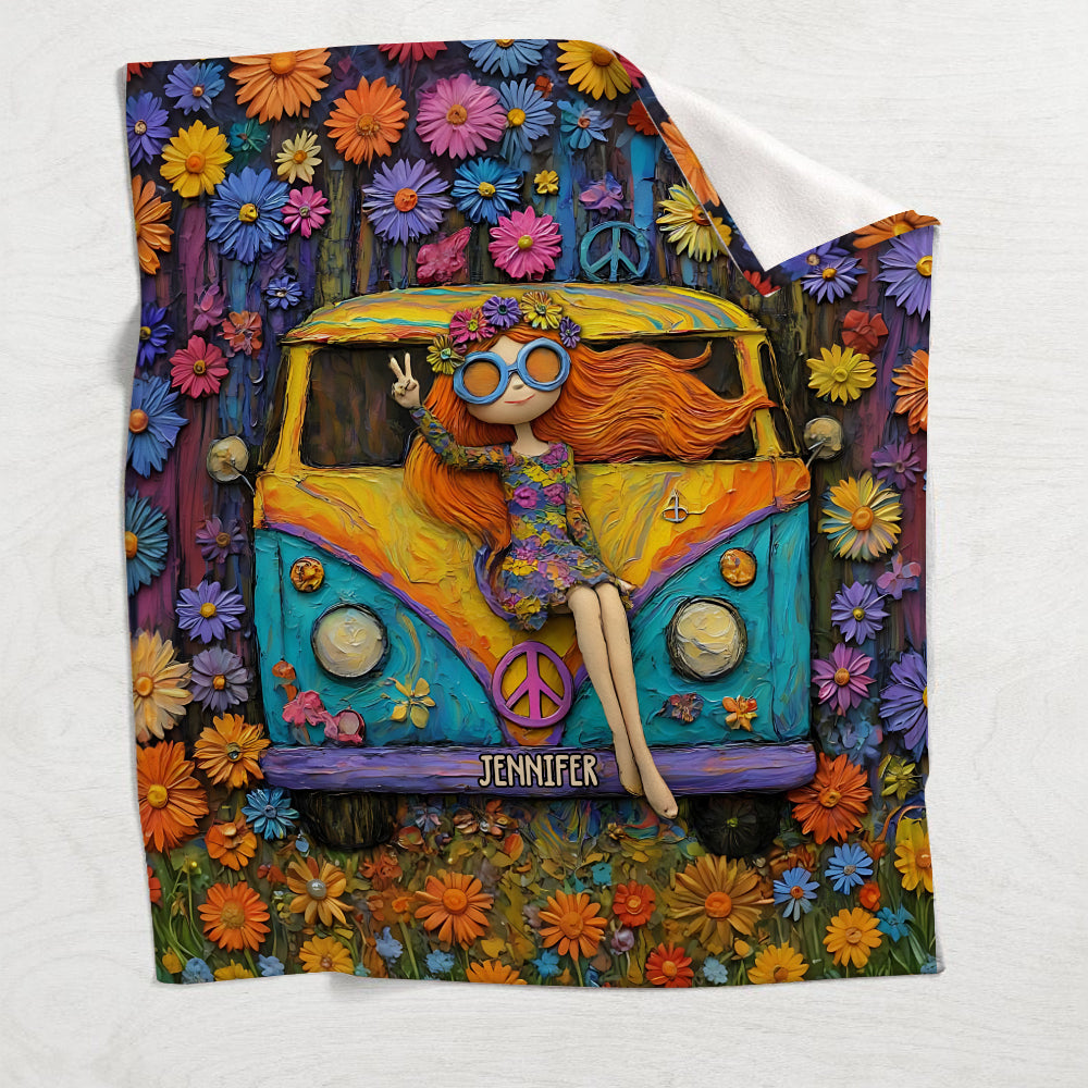 Hippie Souls - Personalized Hippie Blanket
