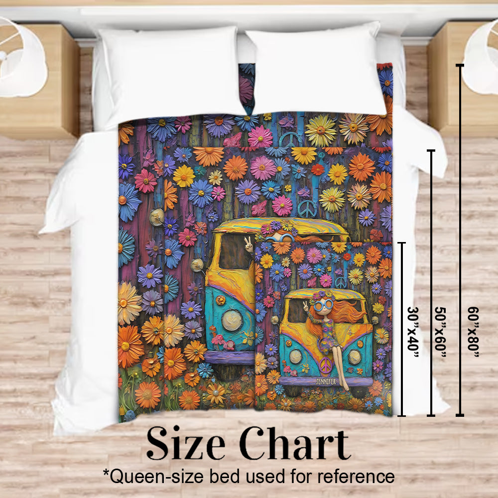 Hippie Souls - Personalized Hippie Blanket