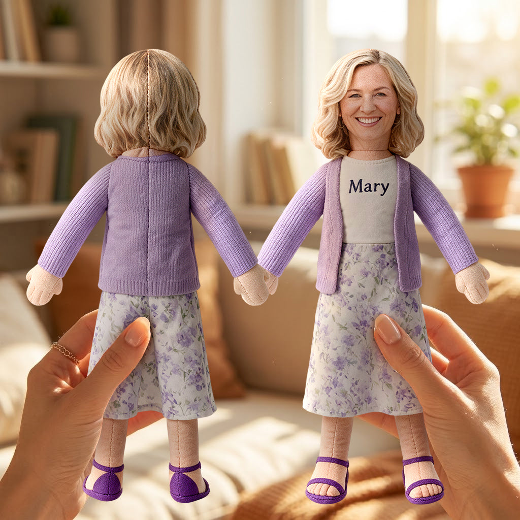 Love Reading - Personalized Book Posable Plush Doll