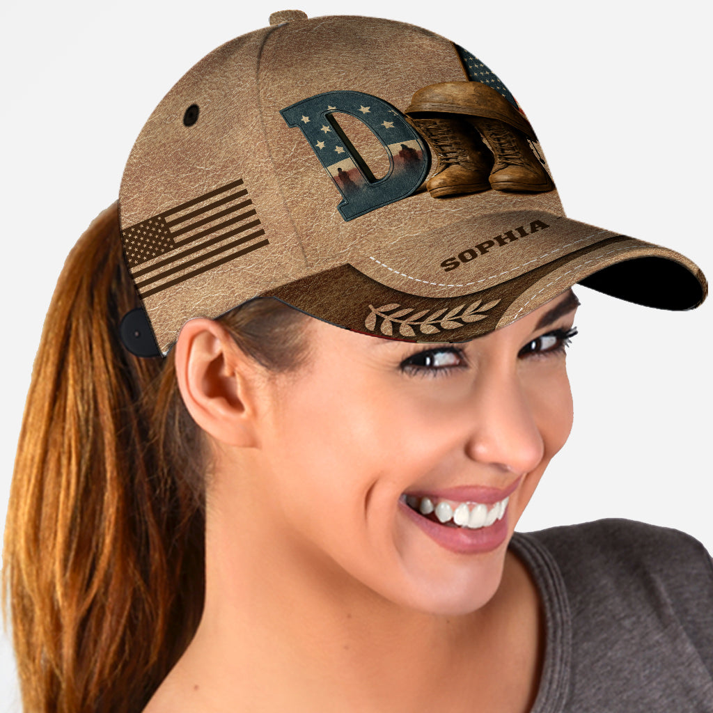 Veteran Dad - Personalized Father Classic Cap
