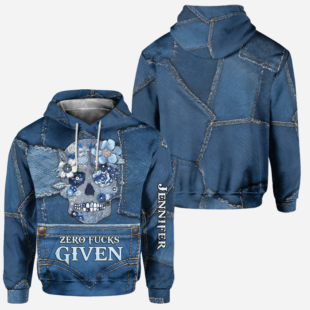 Cool Skull - Personalized Skull Hoodie and Leggings