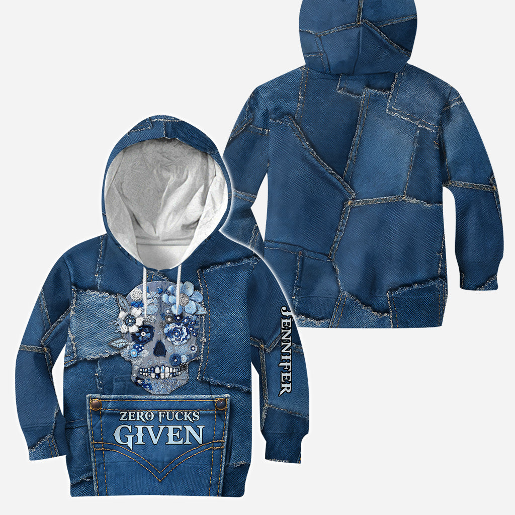 Cool Skull - Personalized Skull Hoodie and Leggings