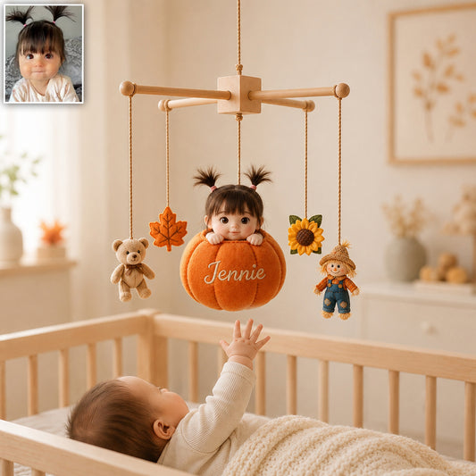 Little Pumpkin - Personalized Kid Crib Mobile