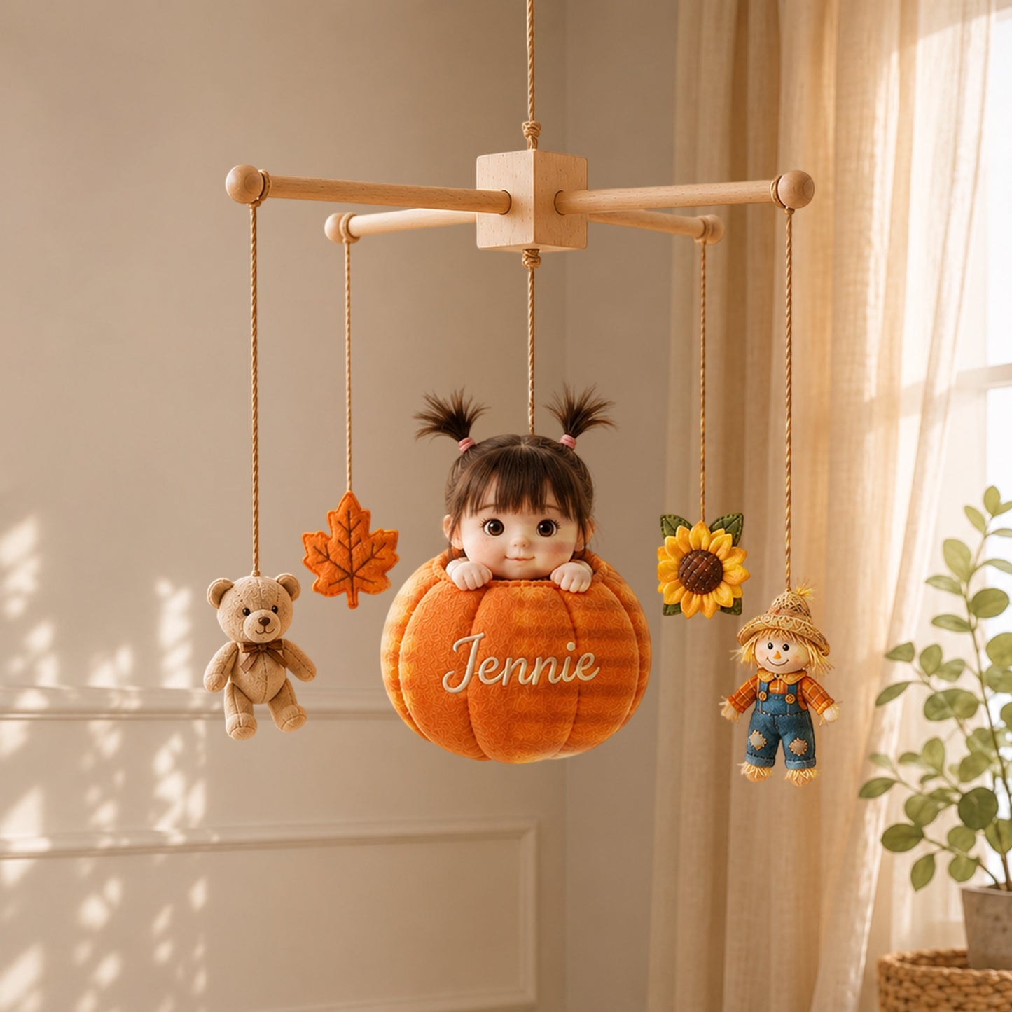 Little Pumpkin - Personalized Kid Crib Mobile