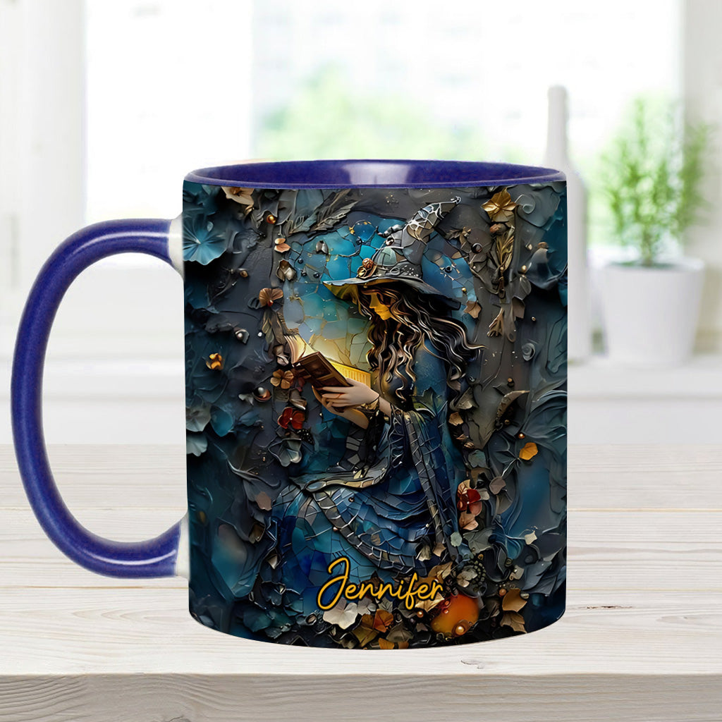 Artistic Witch - Personalized Witch Accent Mug