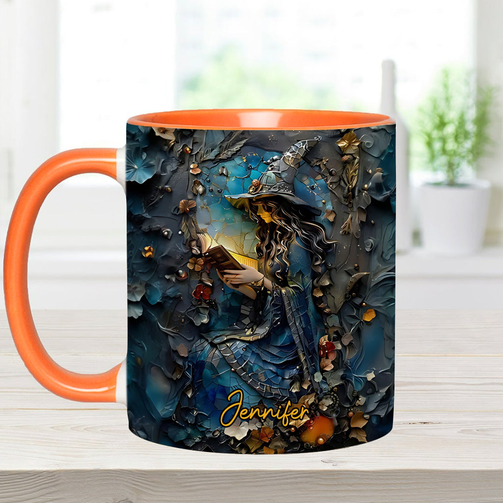 Artistic Witch - Personalized Witch Accent Mug