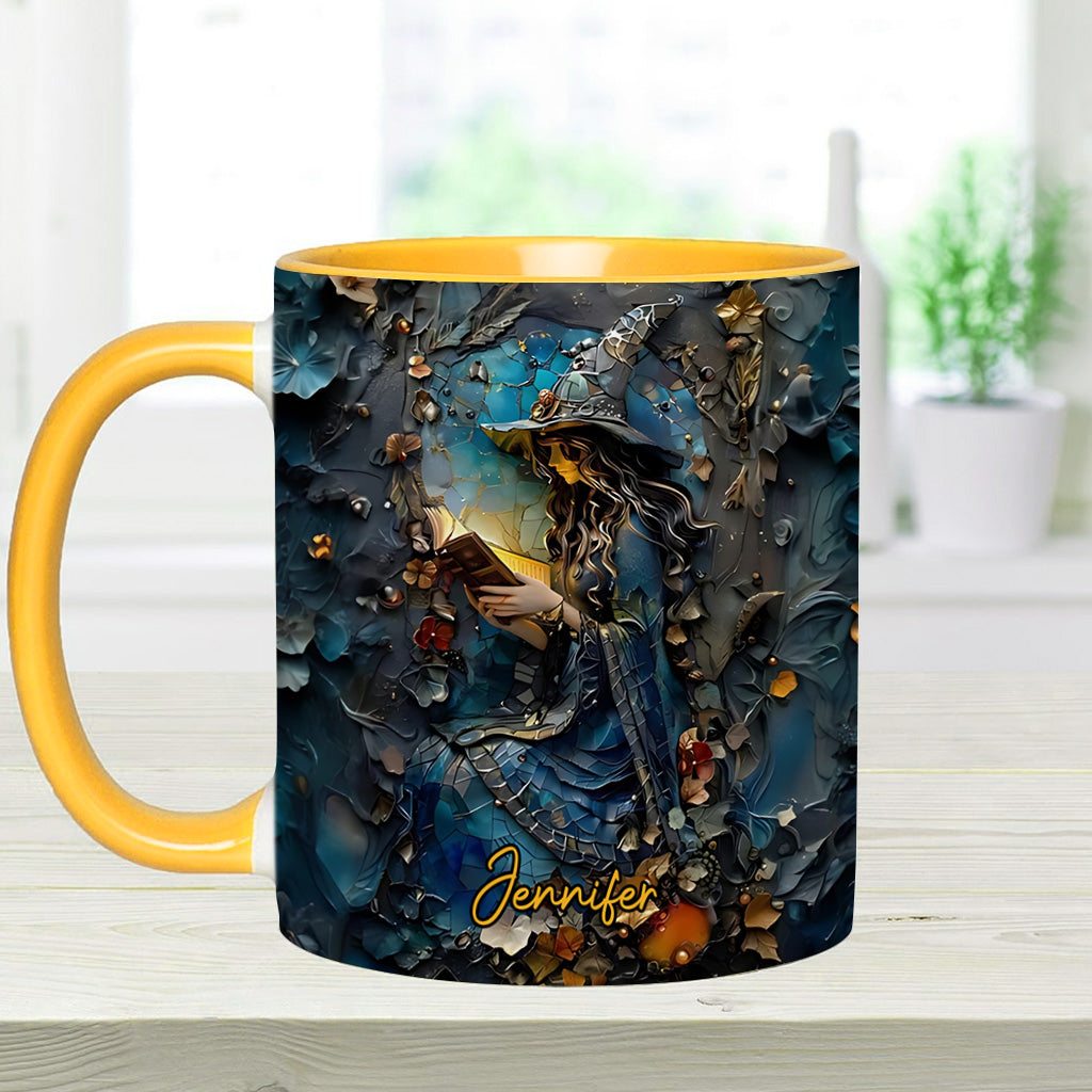 Artistic Witch - Personalized Witch Accent Mug