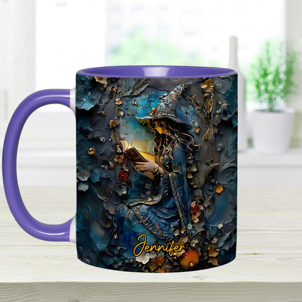 Artistic Witch - Personalized Witch Accent Mug