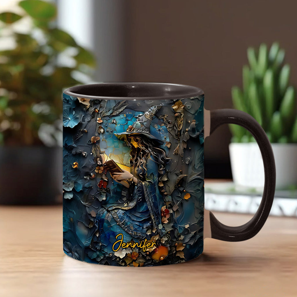 Artistic Witch - Personalized Witch Accent Mug