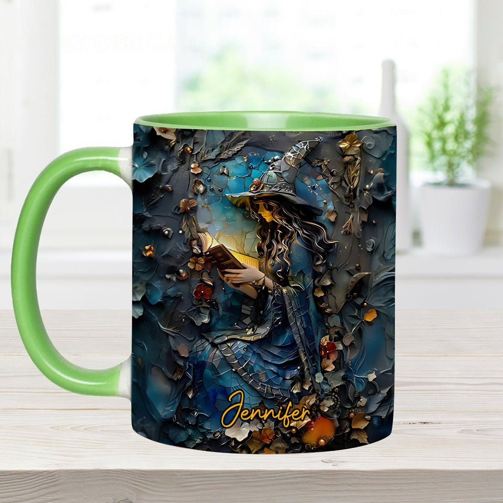 Artistic Witch - Personalized Witch Accent Mug